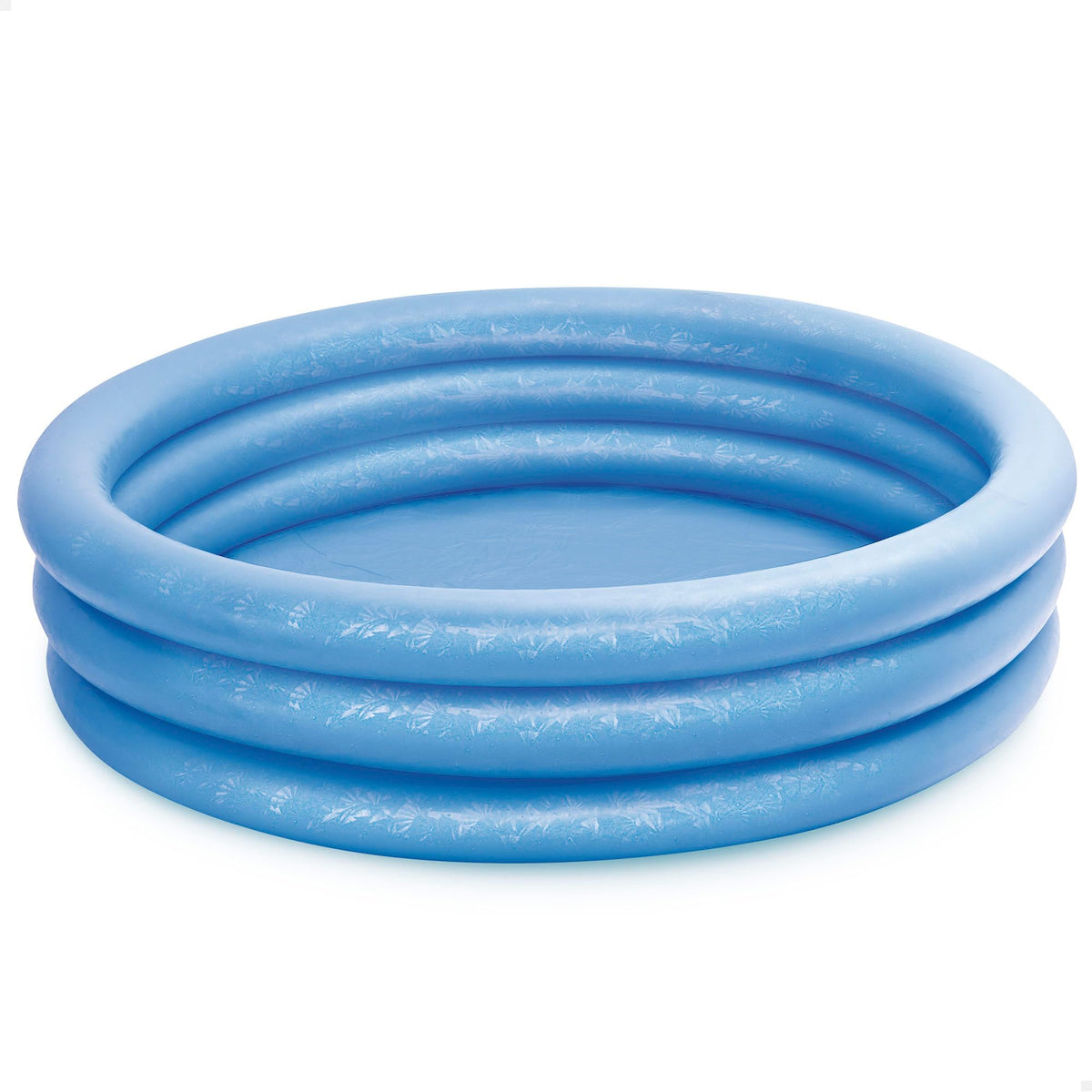 Intex Crystal Blue Inflatable Paddling Pool - 168 x 38 cm, 3 Rings