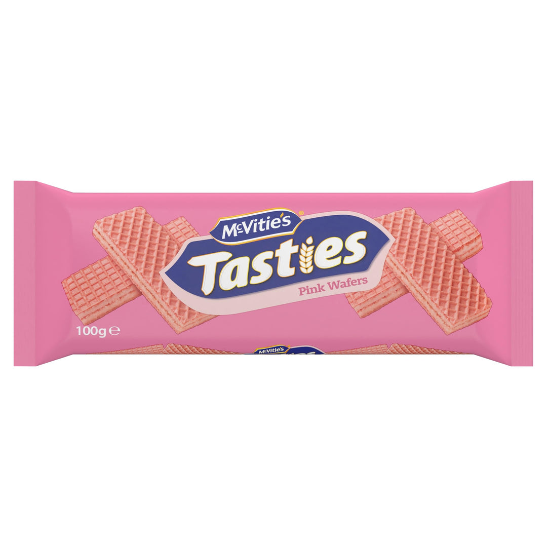 McVitie's Tasties Pink Wafer Biscuits (100 g)