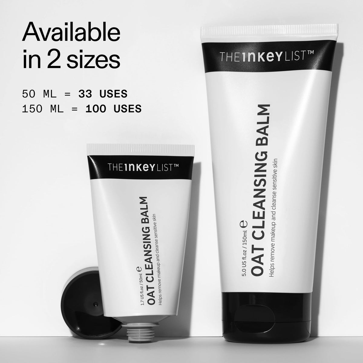 The INKEY List Oat Cleansing Balm - Mini 50ml Makeup Remover