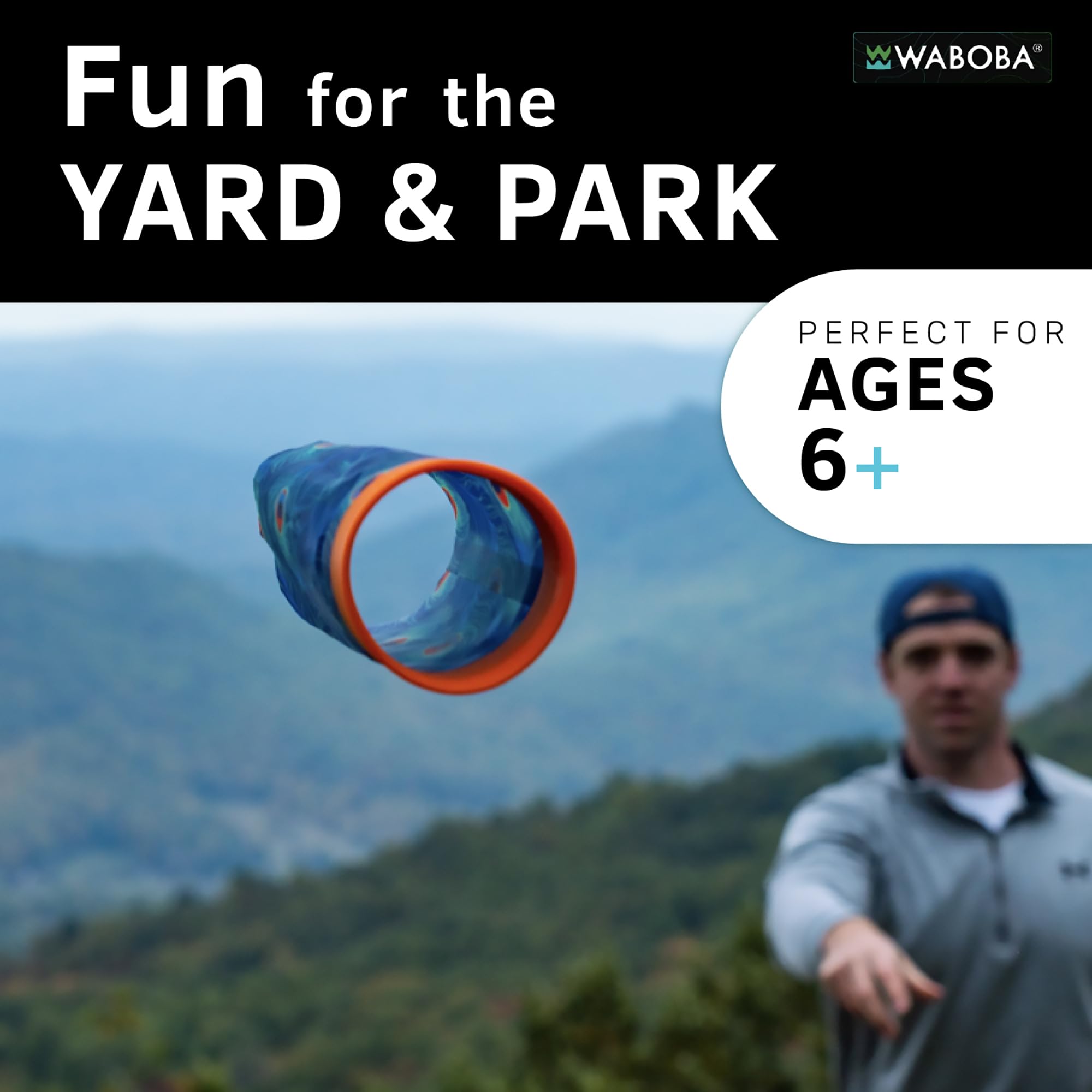 Waboba Airlyft - Lightweight Air Glider Toy for Ages 3+ | Flies Over 30m | Indoor/Outdoor Play 5