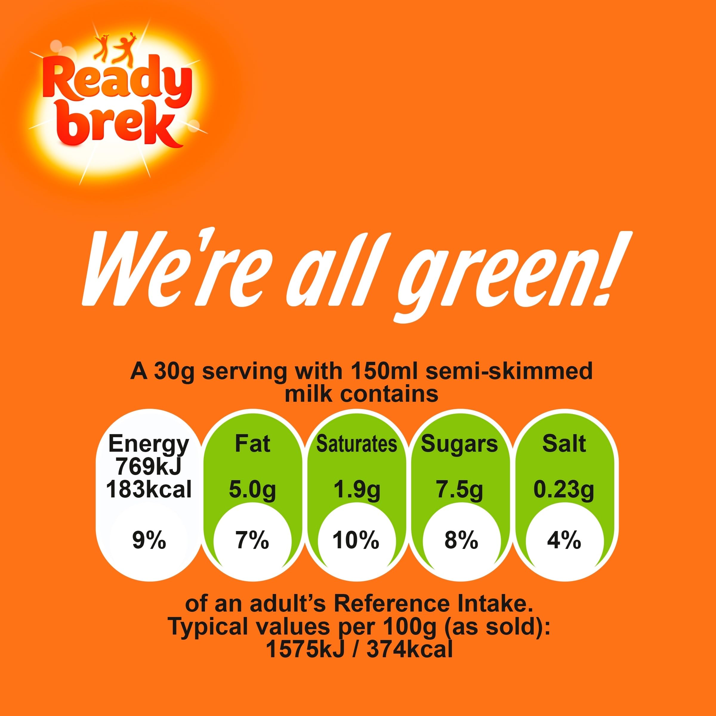 Weetabix Ready Brek Smooth Porridge Oats Original - Rich in Calcium | High in Fibre | 450g 3