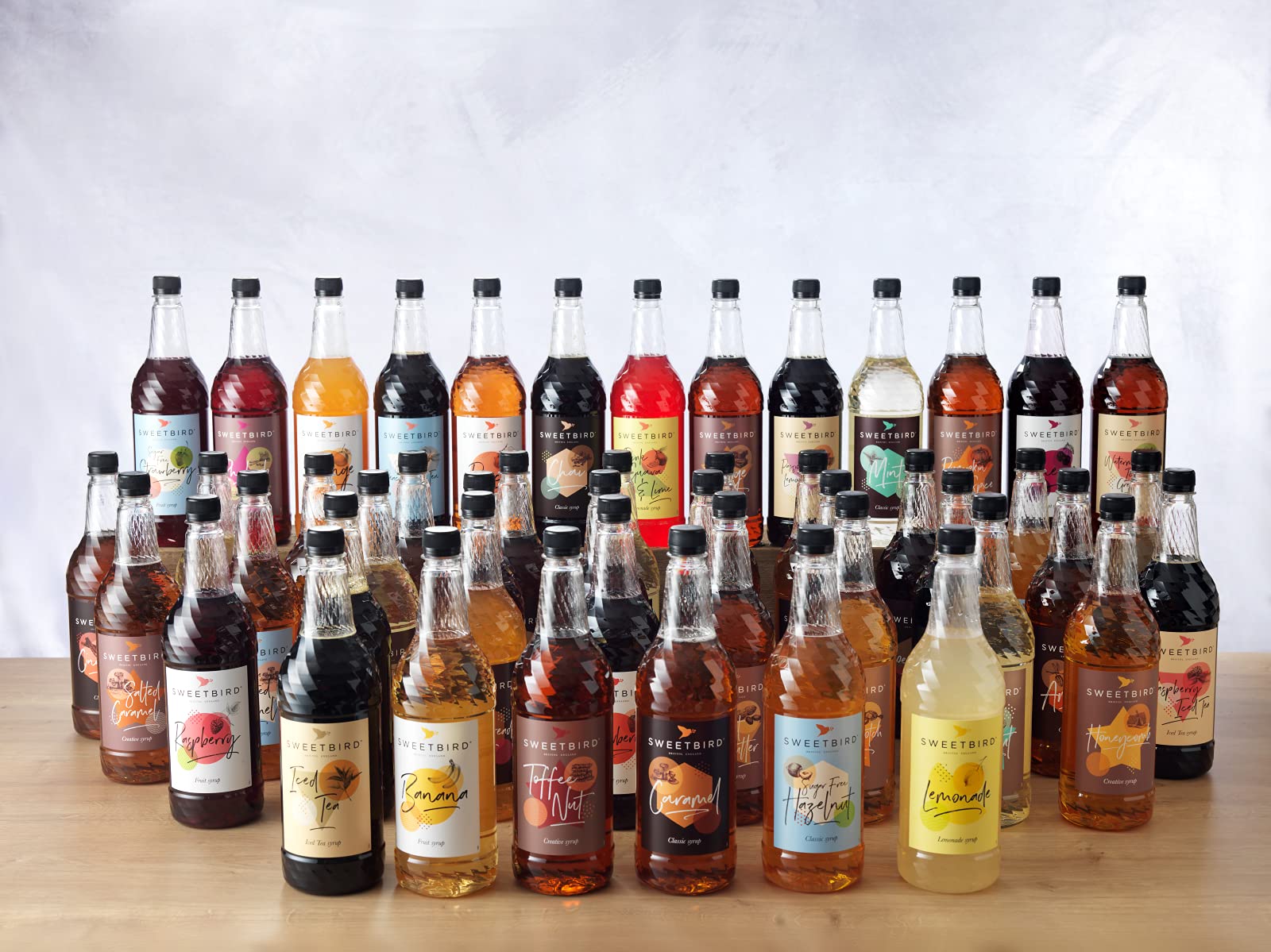 Sweetbird Amaretto Syrup - 1 Litre Bottle | Vegan Friendly | Natural Colours & Flavours 6