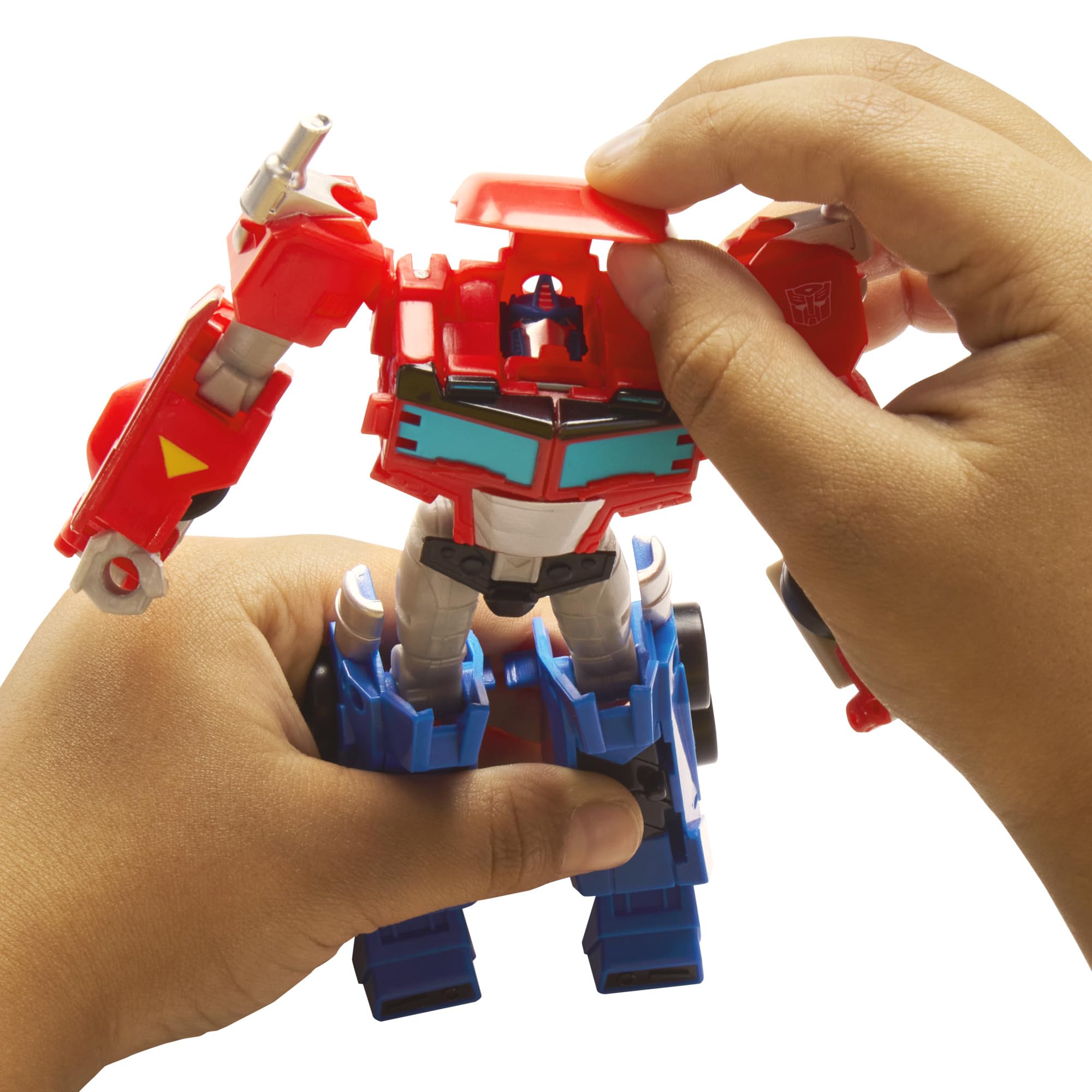 Transformers Optimus Prime Action Figure - 2-in-1 Conversion | 5-Inch Robot | 13 Steps 7
