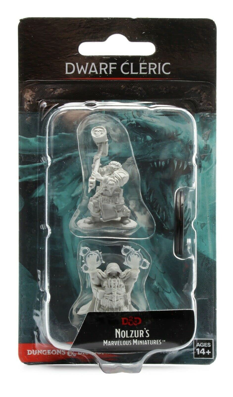 Dungeons & Dragons Nolzur's Marvelous Unpainted Miniatures - Dwarf Male Figure