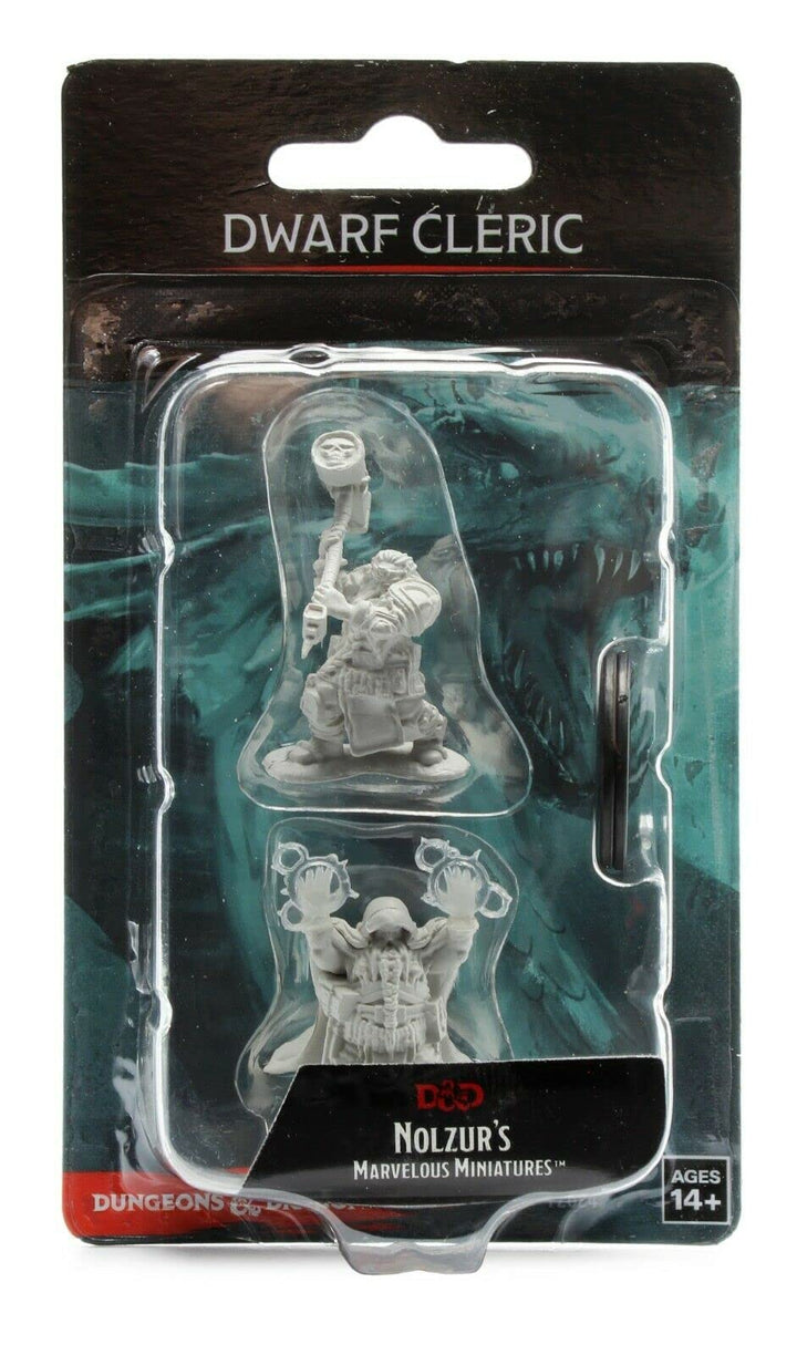 Dungeons & Dragons Nolzur's Marvelous Unpainted Miniatures - Dwarf Male Figure