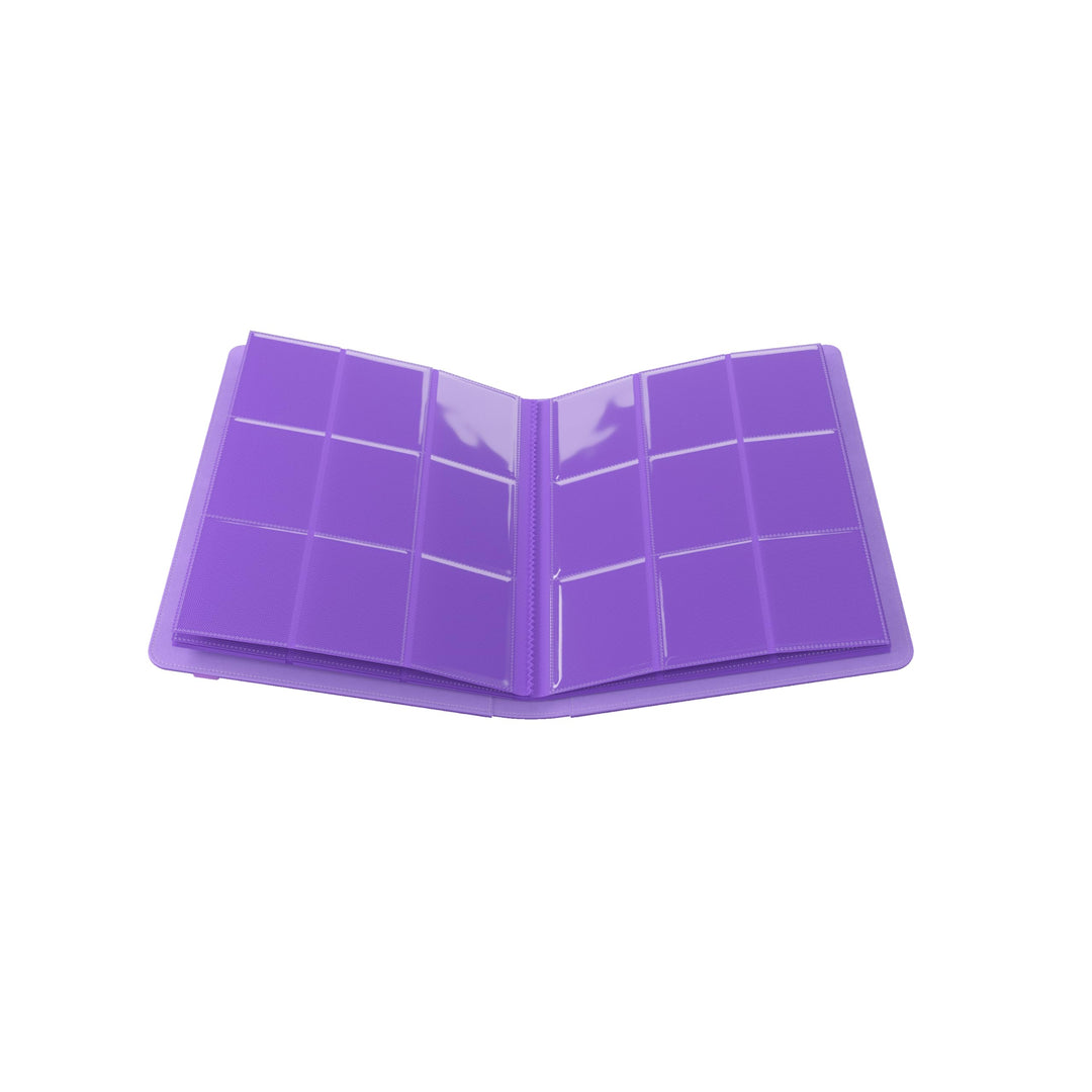 Gamegenic Prime Album 18-Pocket - Purple Trading Card Game Accessory