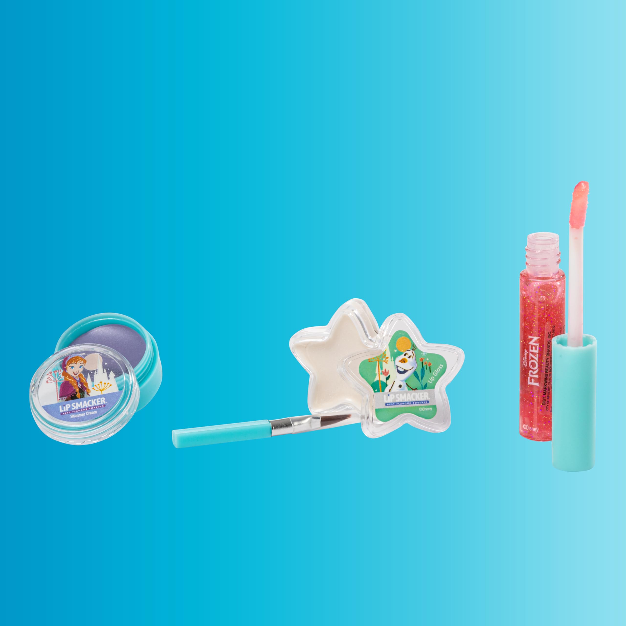 Lip Smacker Frozen Essential Makeup Bag Set | Safe Ingredients | Accessories Included 4
