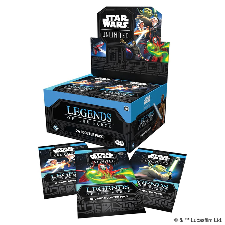Fantasy Flight Games Star Wars: Unlimited Legends of the Force Booster Display (FFGSWH0502)