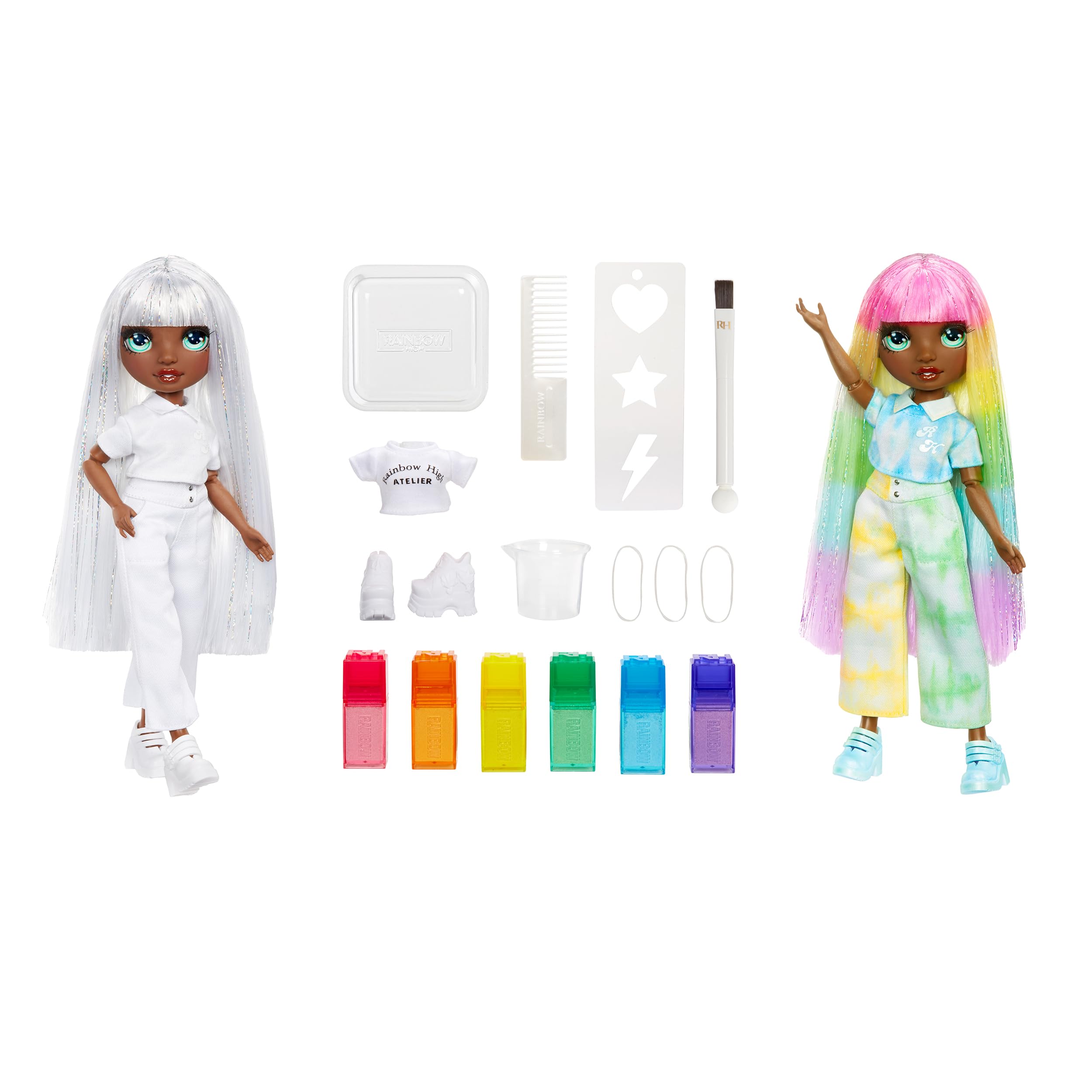 Rainbow High Watercolour & Create DIY Fashion Doll with Washable Watercolours - Kids 4-12+ 2