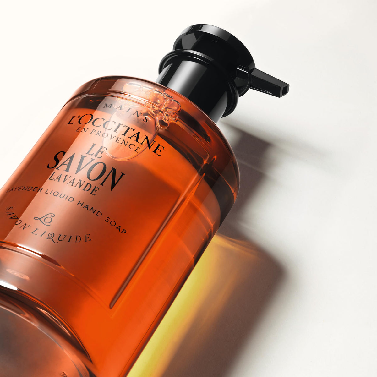 L'OCCITANE Lavender Liquid Soap - 350 ml Glass Bottle