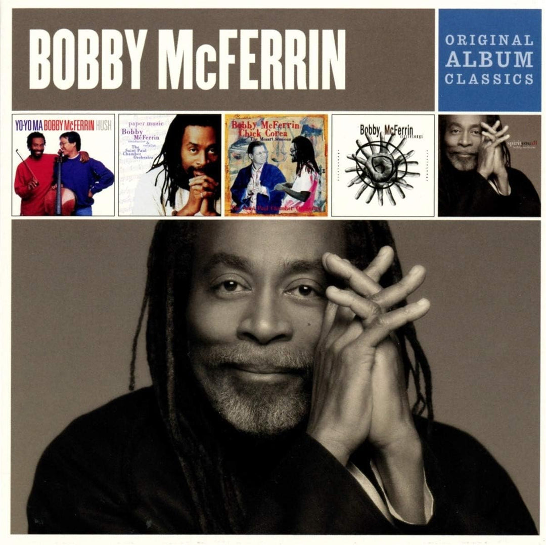 Original Album Classics by Bobby McFerrin - 5-CD Box Set with Grammy-Winning Jazz, Classical, and A Cappella Recordings