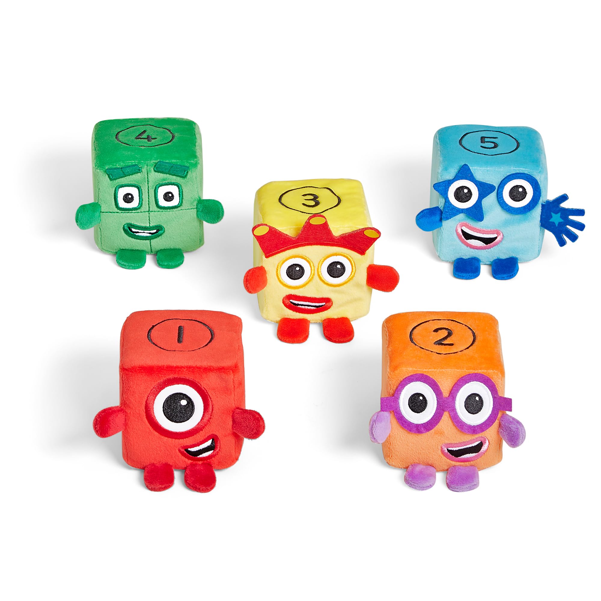 Learning Resources Numberblocks Blocklets One to Five Soft Plush Set - Ages 18 Months+ 1