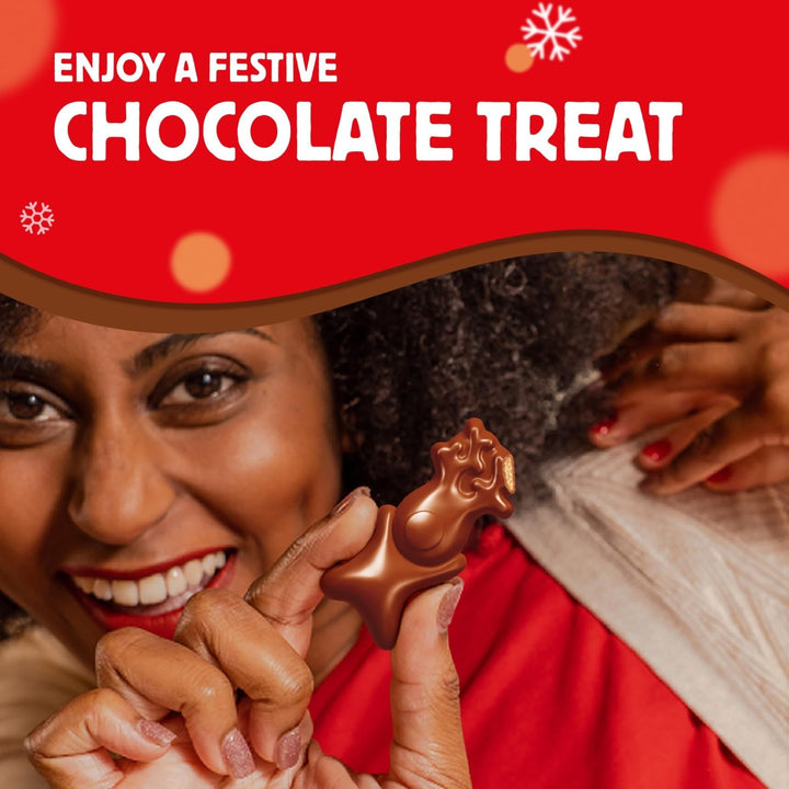 Maltesers Mini Reindeers Gingerbread Flavour Milk Chocolate Treats 59g