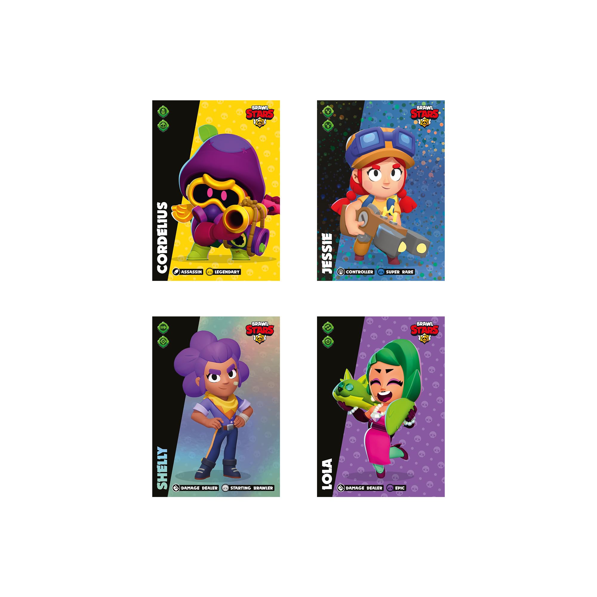 Panini Brawl Stars Trading Card Collection - 24 Packs 5