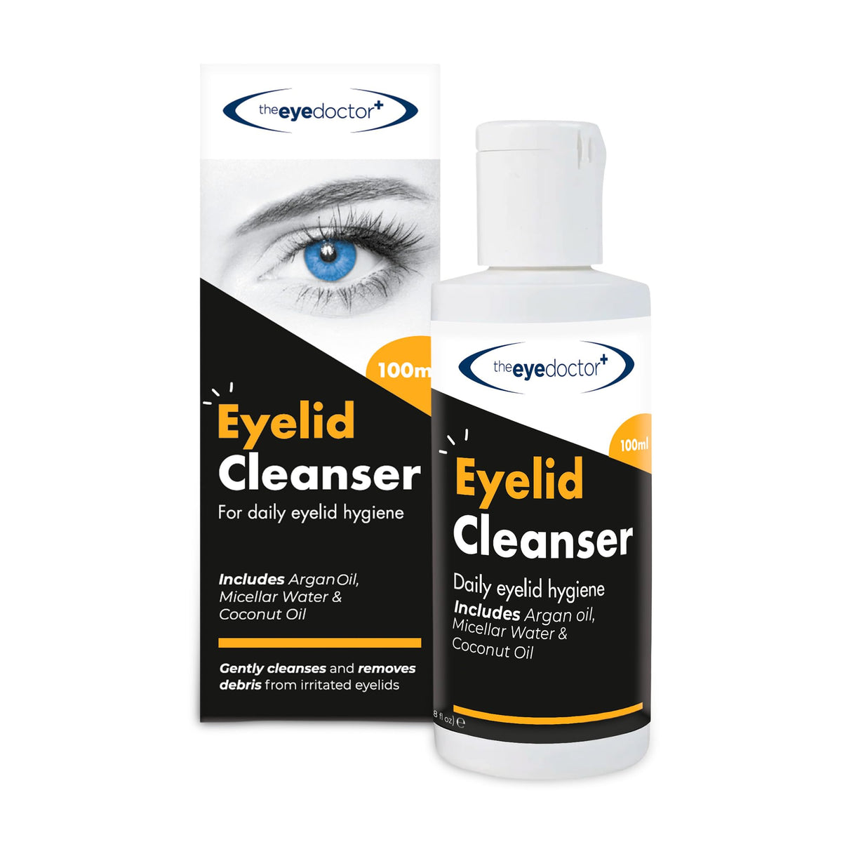 The Eye Doctor Lid Cleanser - Eyelid Make-Up Remover, Sensitive Eyes, 100 ml