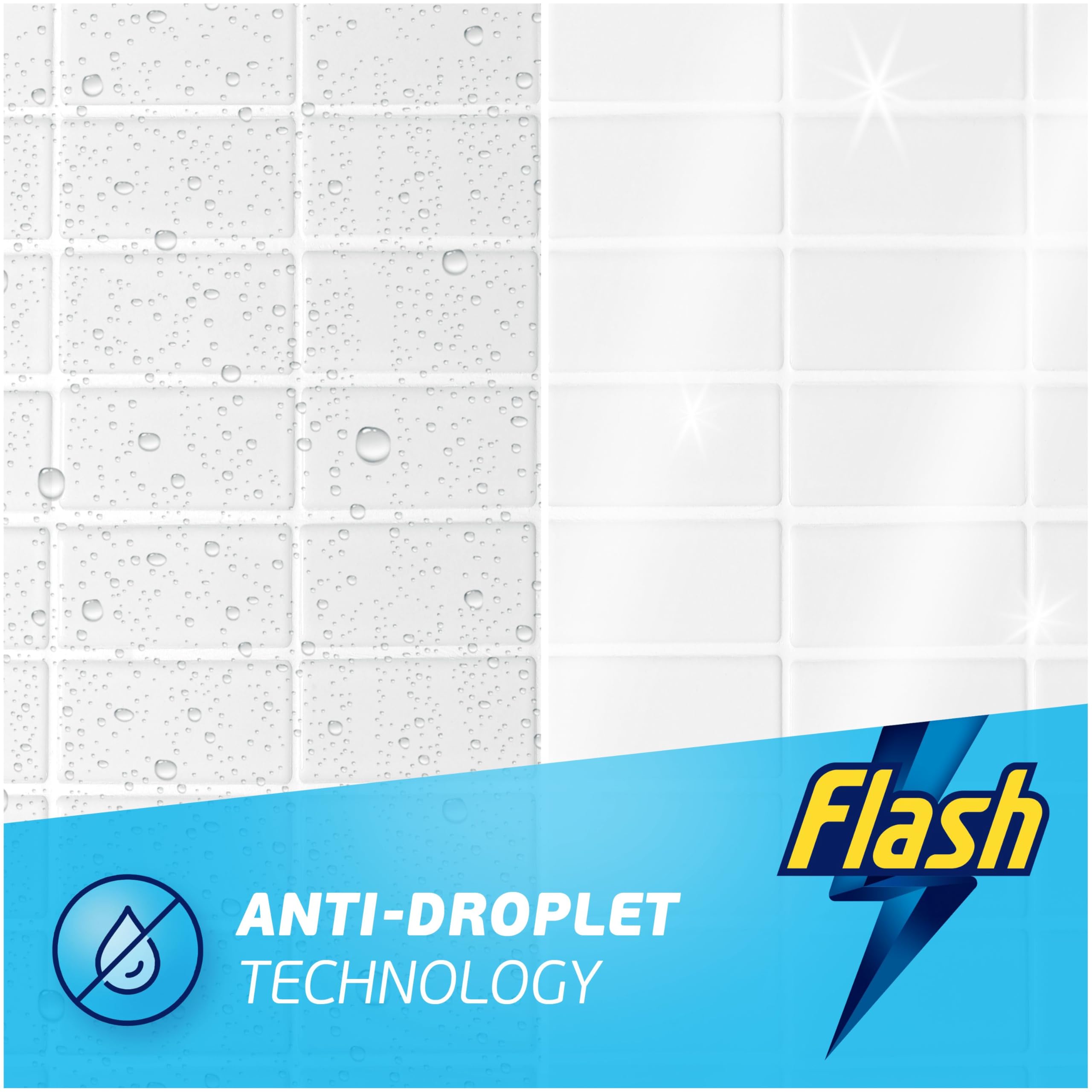 FLASH Bathroom Anti-Bac Spray Cleaner - 800 ml | Kills 99.9% Bacteria | Streak-Free Shine 3