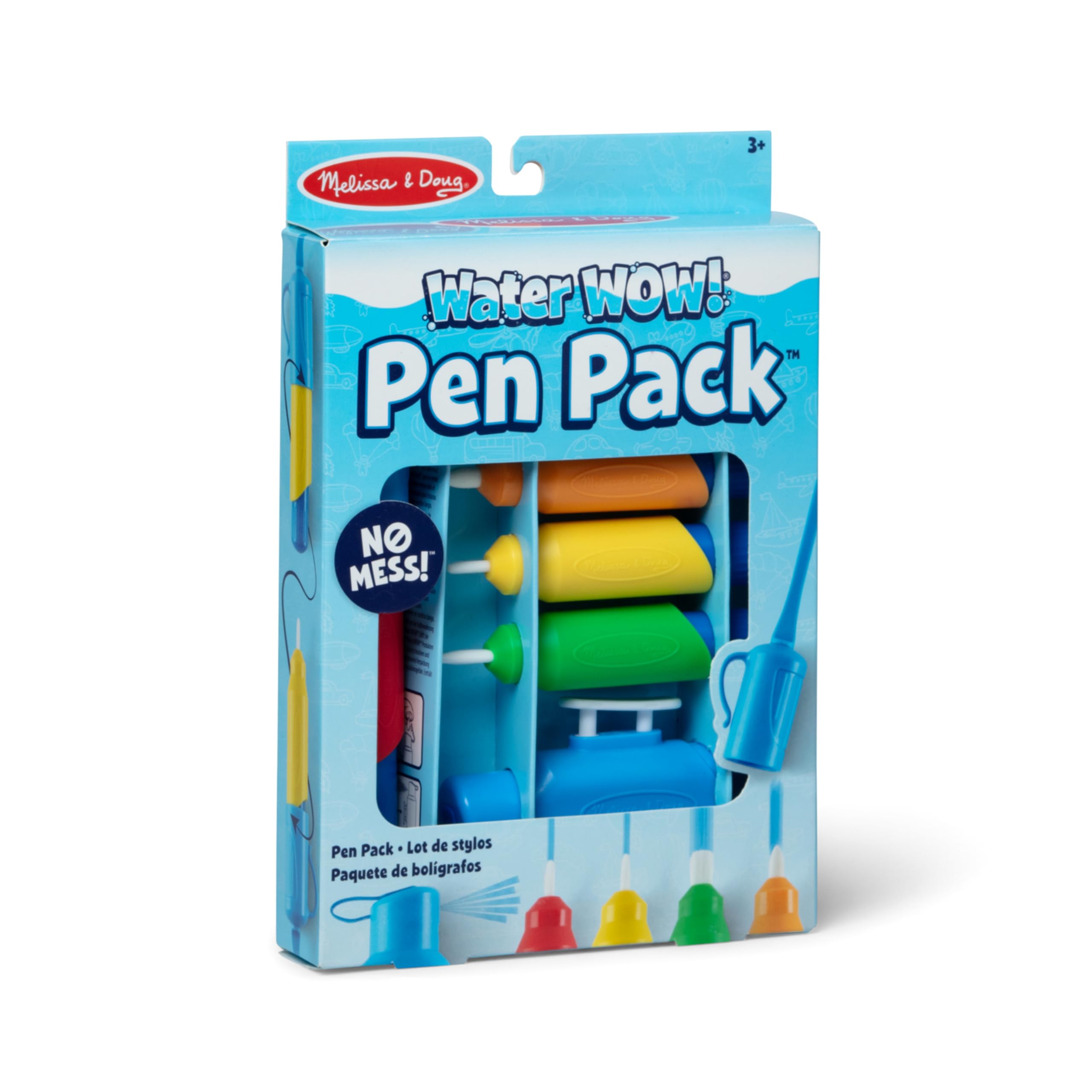 Melissa & Doug Water WOW! Pen Pack - Mess-Free Water Coloring Fun for Ages 3-6 3