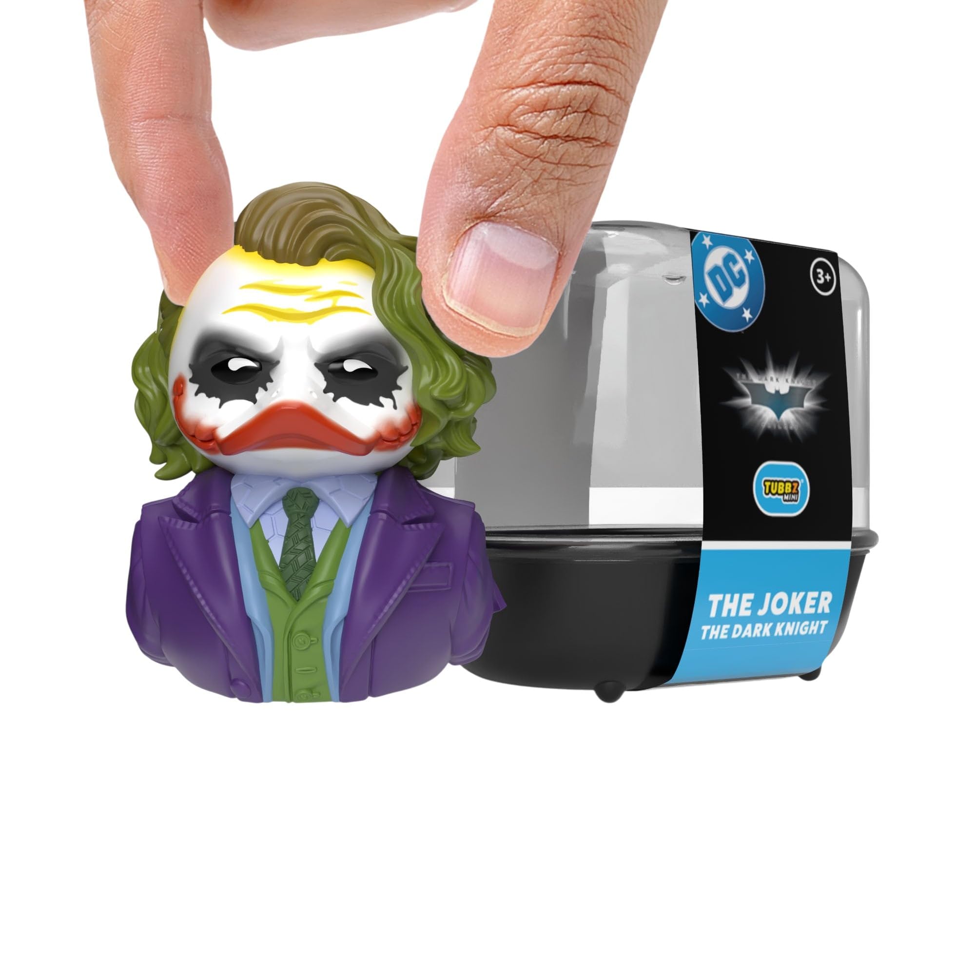 TUBBZ Batman The Dark Knight - Joker Cosplaying Rubber Duck Vinyl Figure | Mini Edition | 5 cm Tall 7