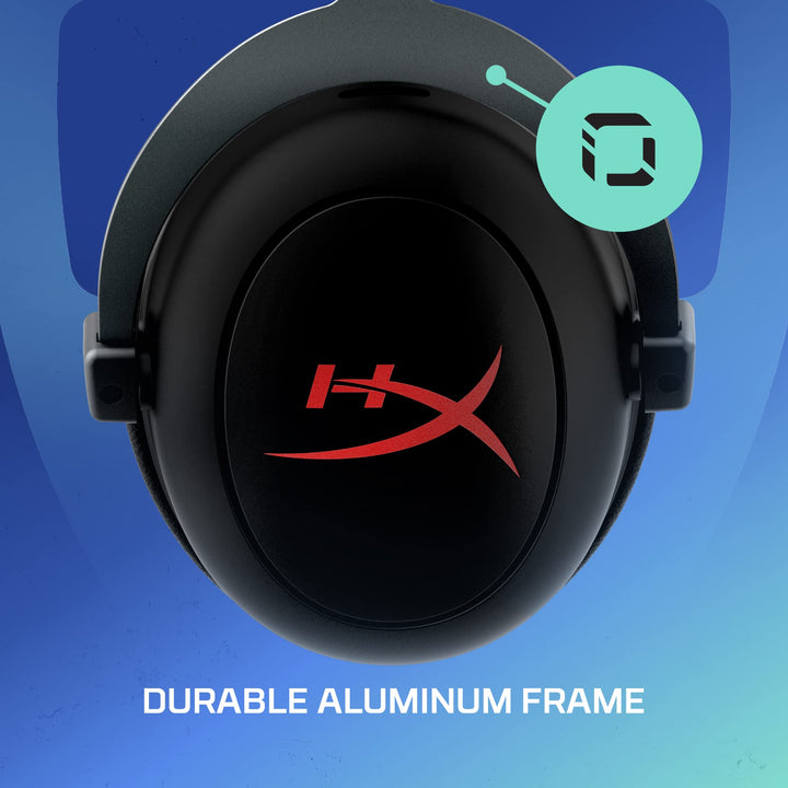 HyperX Cloud II Core Wireless - Gaming Headset for PC with DTS Headphone:X Spatial Audio