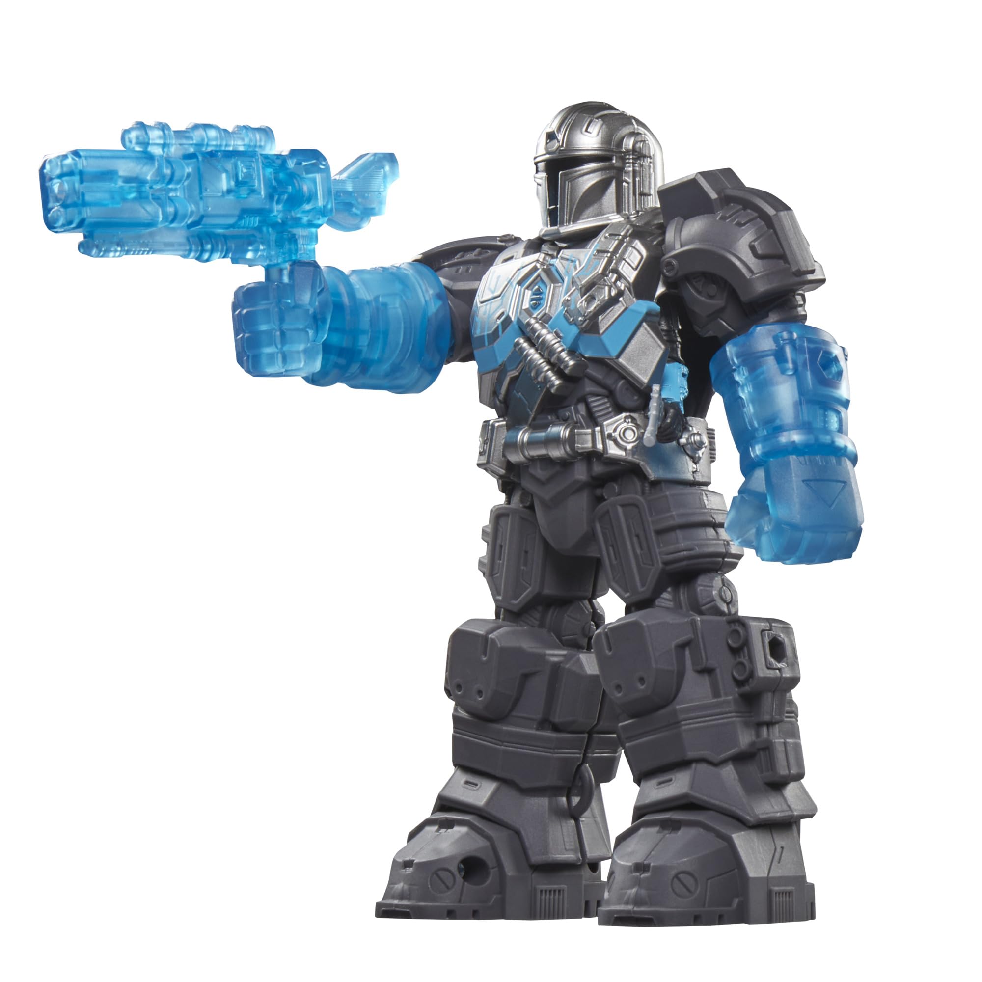 Star Wars The Mandalorian Mech Force Suit Action Figure Set | 4-Inch Figure | Ages 4+ 4