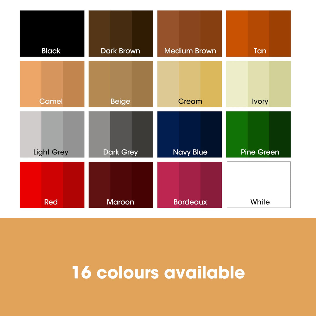 Furniture Clinic Leather Recolouring Balm - Maroon Shade for Sofas, Car Seats, Shoes & Clothing