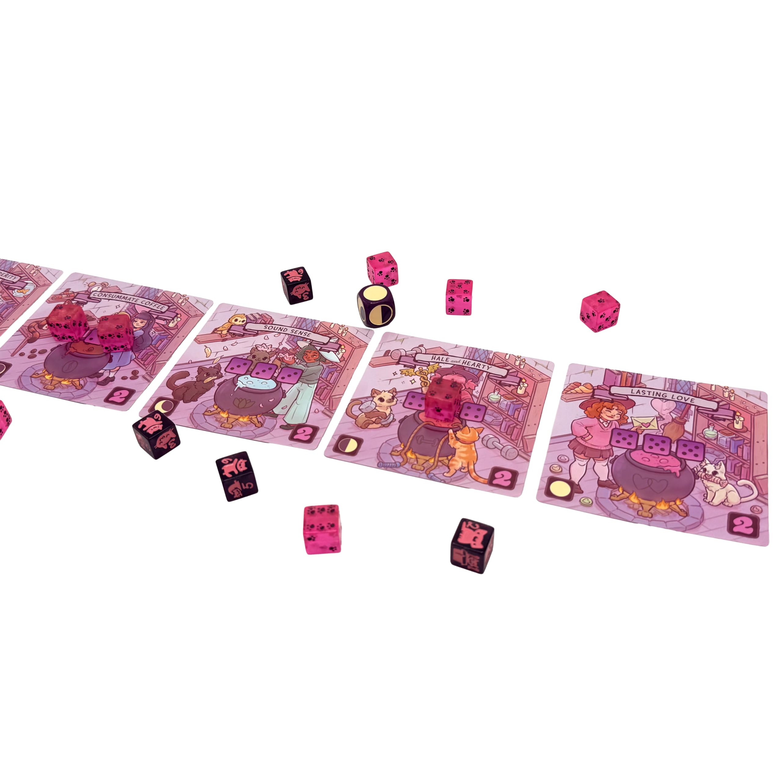 Steve Jackson Games Purrfect Potions Dice Game | 2-4 Players | Ages 14+ | Fast-Paced Potion Brewing 3