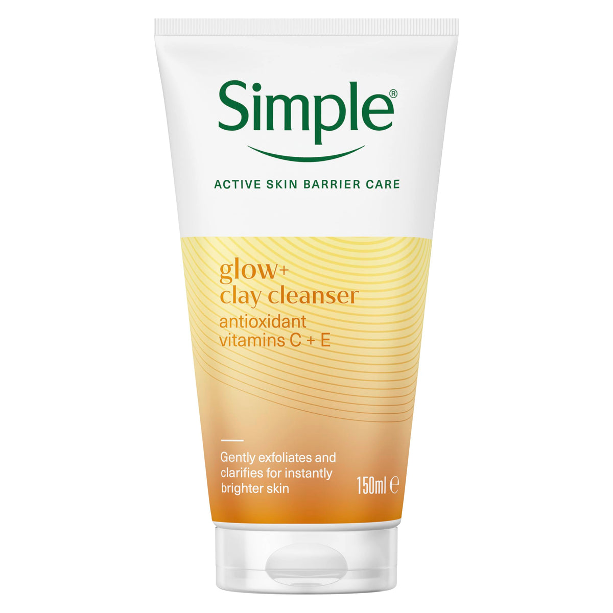 Simple Protect ‘n’ Glow Express Glow Clay Polish Cleanser - 150 ml