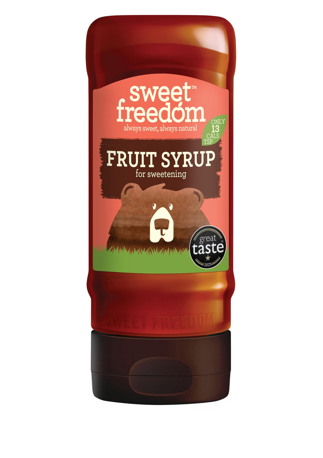 Sweet Freedom - Fruit Syrup 350g | Natural Sweetener from Apples, Grapes & Carob | Vegan, No Preservatives | 13 Cal per Teaspoon