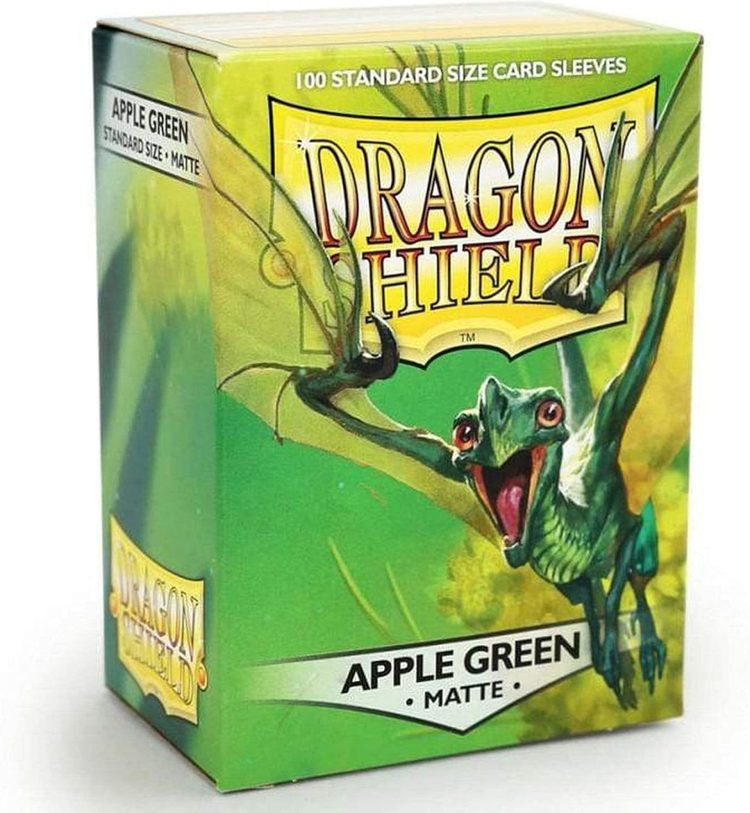 Dragon Shield ART11037 Matte Standard Size Sleeves 100pk - Ruby, Multicoloured