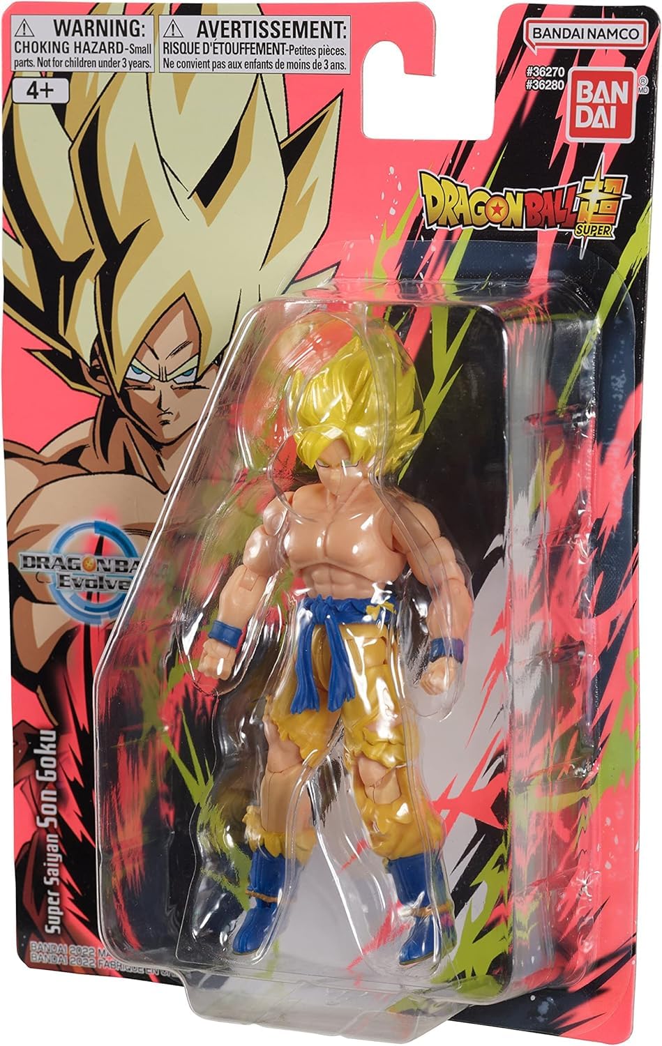 BANDAI Dragon Ball Evolve Super Saiyan Goku Action Figure - 12.5cm, Plastic, Unisex Children 5