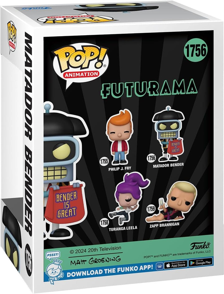 Funko POP! TV - Futurama Matador Bender Vinyl Figure