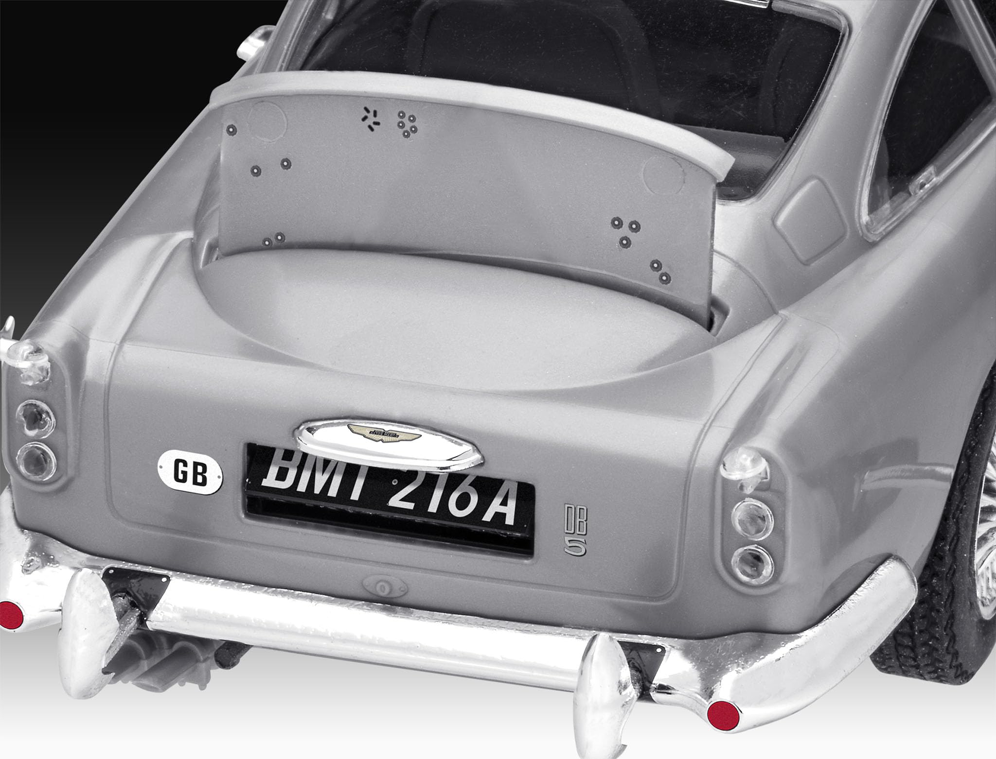 Revell James Bond Aston Martin DB5 1:24 Scale Model Kit - Click System Building Set for Ages 10+ 2