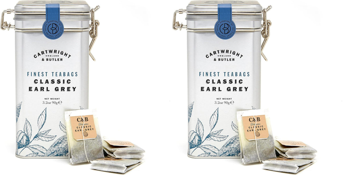 Cartwright & Butler Earl Grey Tea Bags in Caddy - 30 Bags