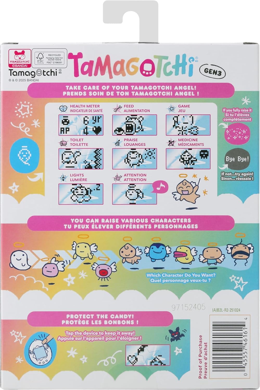 Bandai Tamagotchi Original Angel Tiara Digital Pet | Ages 8+ 10