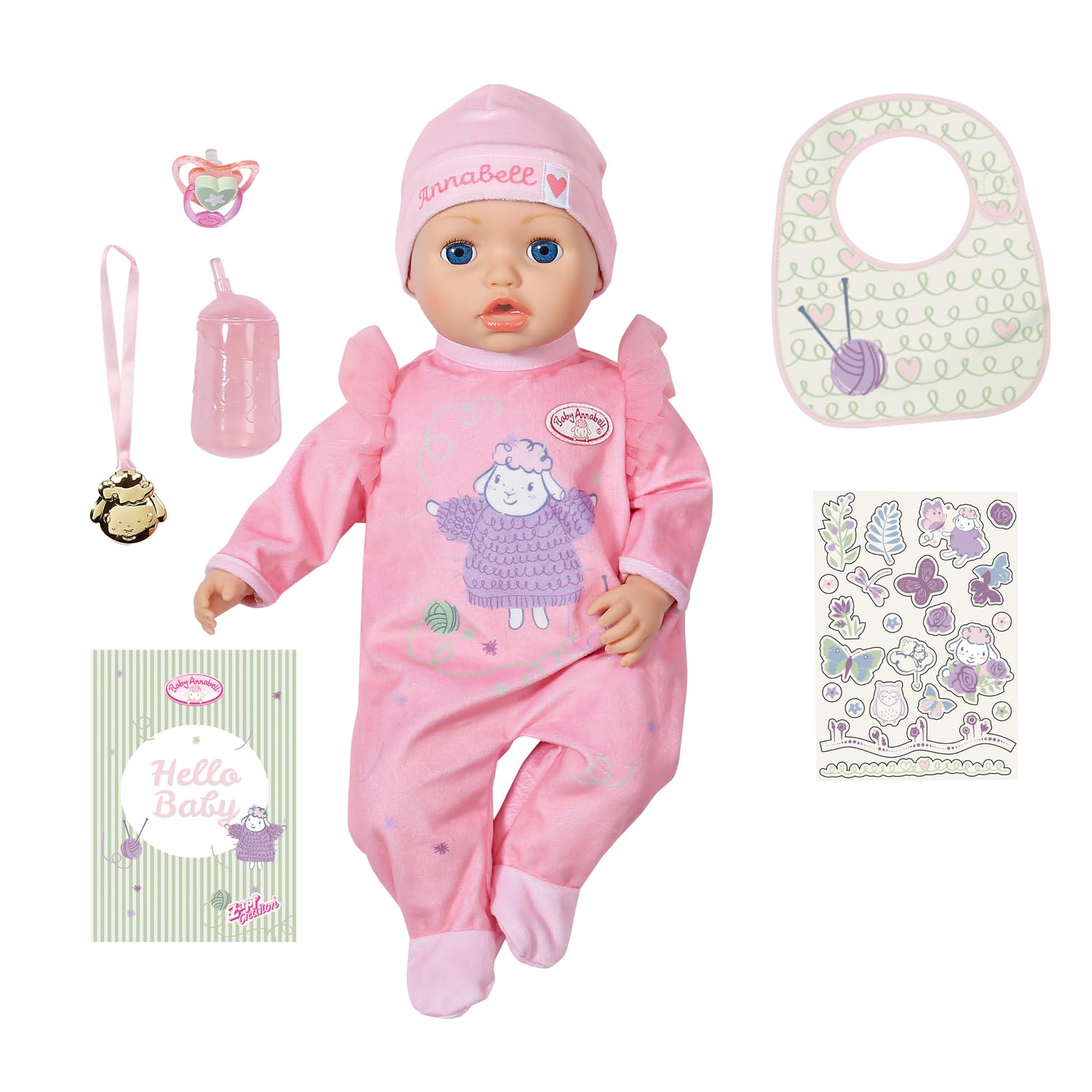 Baby Annabell Active Annabell 706626 - 43cm Interactive Doll with Realistic Sounds & Movements 10