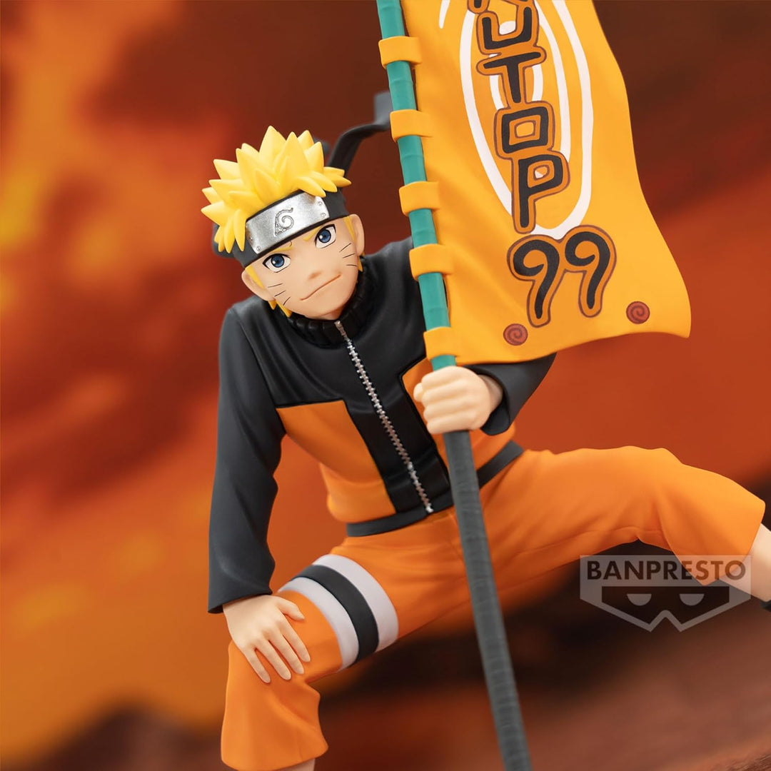 Banpresto Naruto Uzumaki Naruto Narutop99 Action Figure, 11 cm, Multicoloured, B