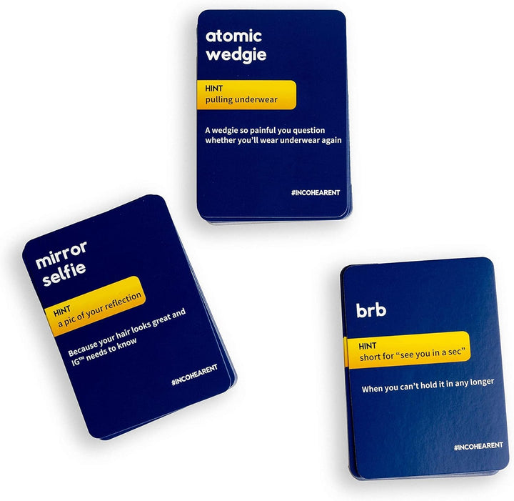 WHAT DO YOU MEME? Incohearent Family Edition - The Family Game Where You Compete