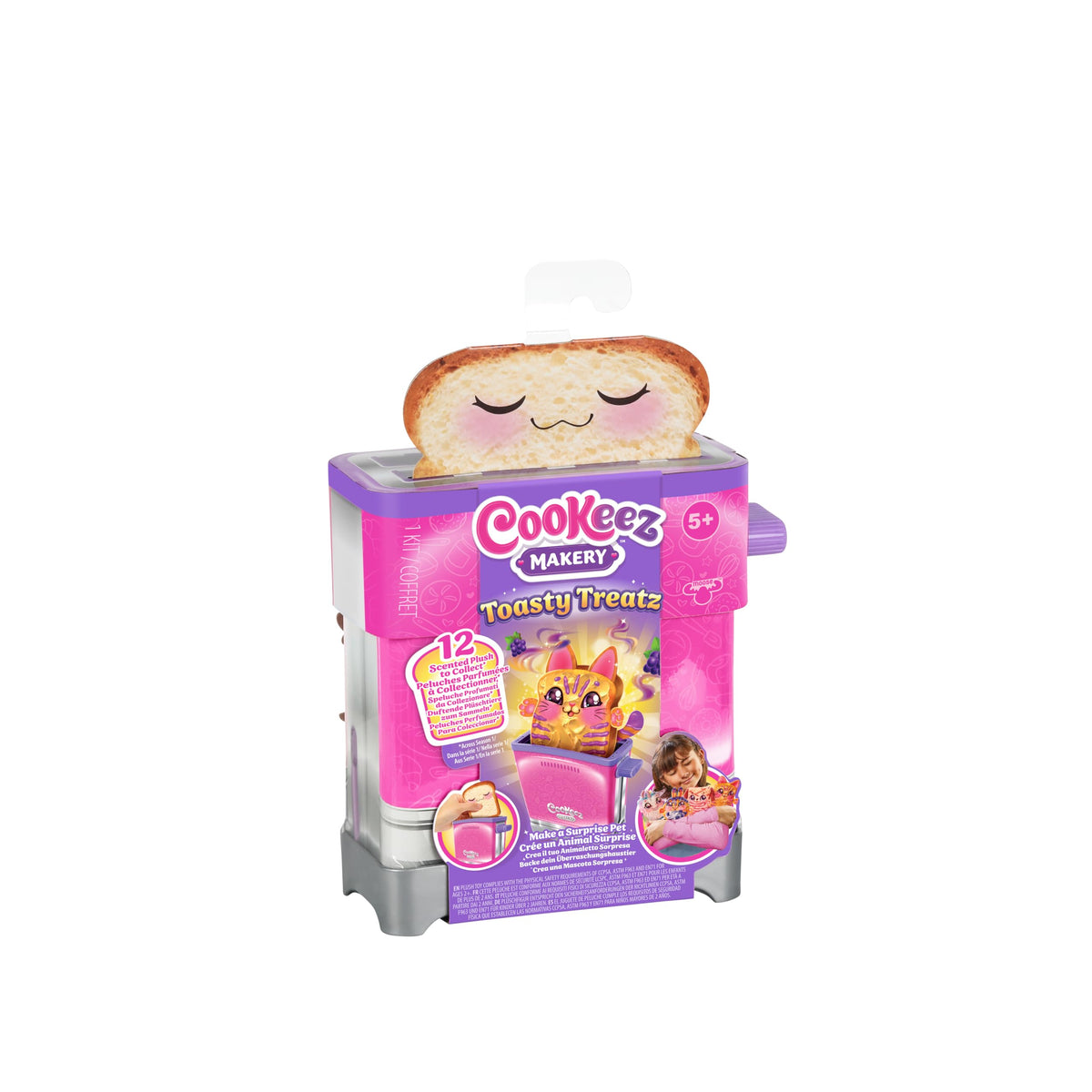 Cookeez Makery Toasty Treatz Toaster with Scented Plush - Surprise Breakfast Treat
