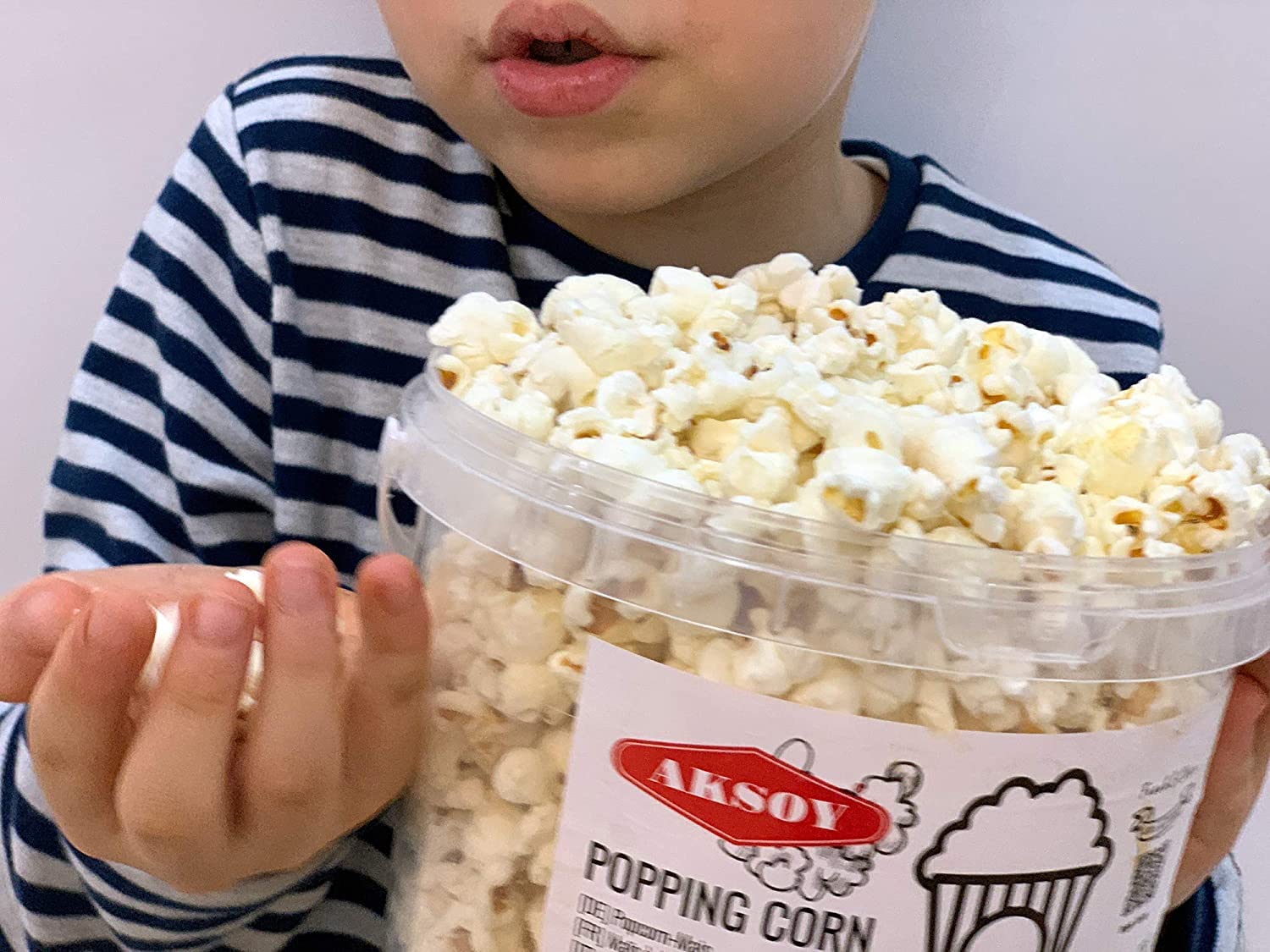 AKSOY Popping Corn Kernels - 1.25KG | Non-GMO Gourmet White Popcorn for Stovetop/Popper 4
