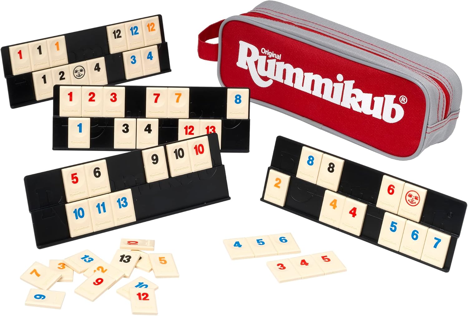 IDEAL Rummikub Mini Pouch Travel Game 2