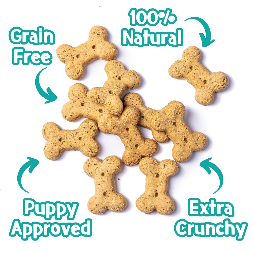 PARK LiFE Brush-Bix Dental Dog Treats Turkey & Pepper - Freshens Breath, Reduces Plaque & Tartar | 100g