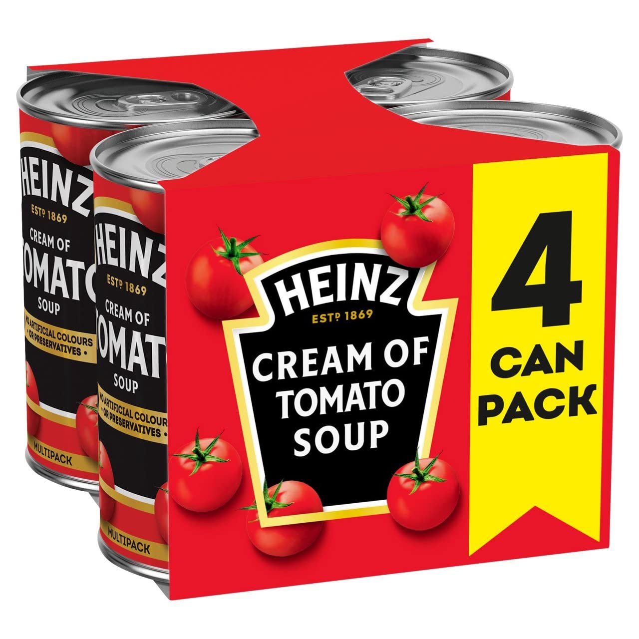 Heinz - Cream of Tomato Soup 4x400g 1