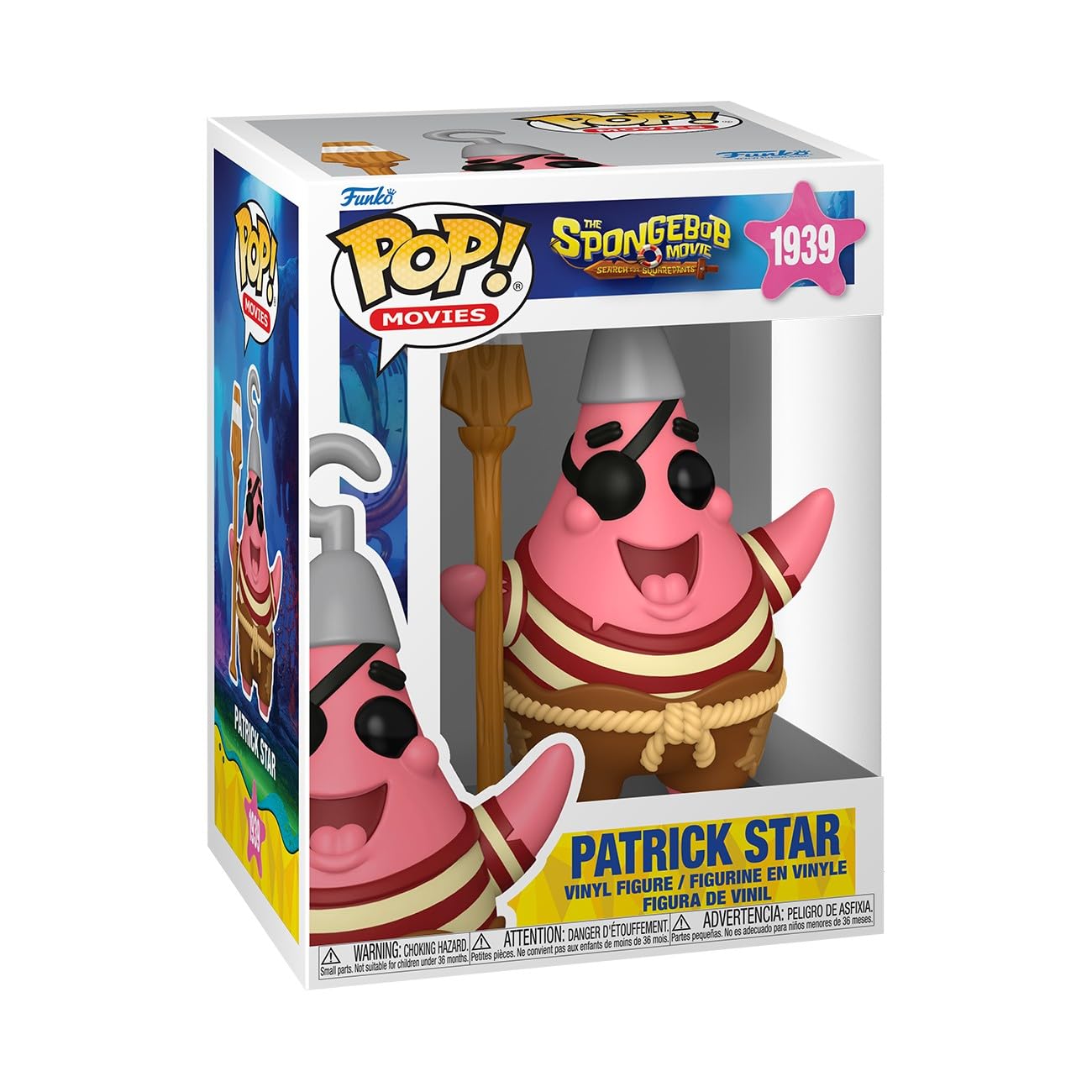 Funko Pop! Movies: The SpongeBob Movie - Patrick Star Vinyl Figure