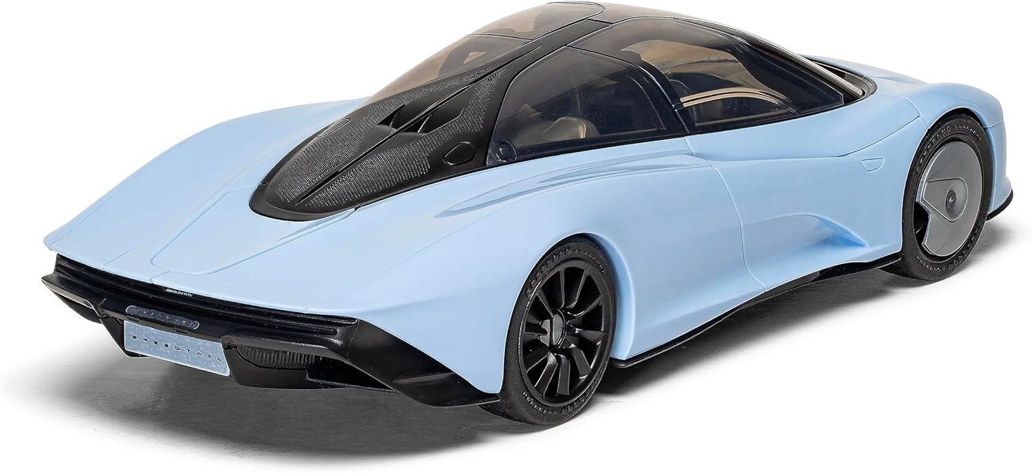Airfix QuickBuild McLaren Speedtail Model Kit - 37-Piece Plastic Car Model for Ages 14+ 3