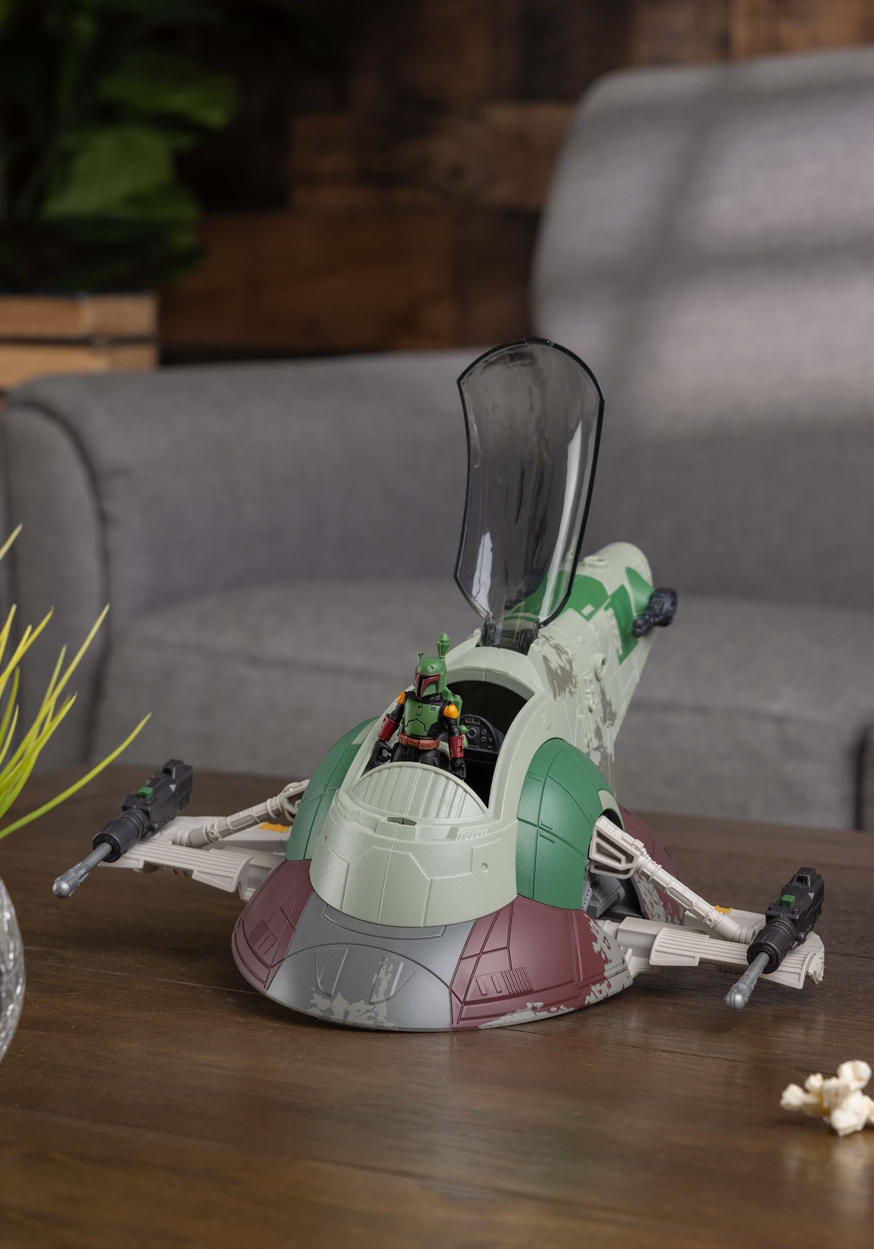 Star Wars Mission Fleet Starship Skirmish - Boba Fett 2.5-Inch Figure & Vehicle Playset for Kids 11
