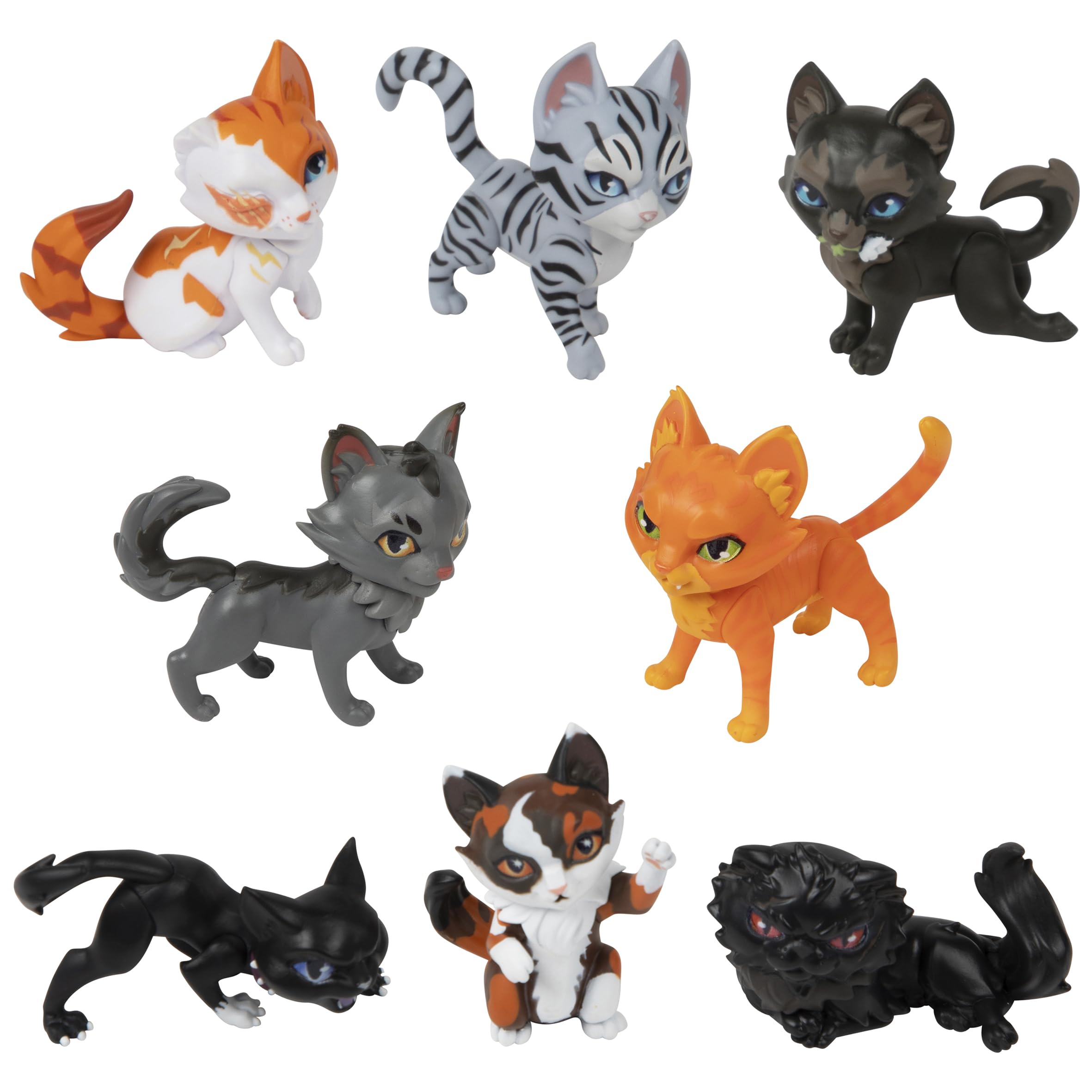Warrior Cats 2.5 Inch Mystery Action Figure - Series 1 Collectible | Plastic | Ages 3+