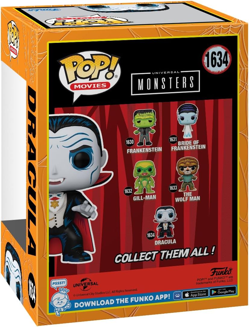 Funko Pop! Movies Universal Monsters - Dracula Vinyl Figure (80996)