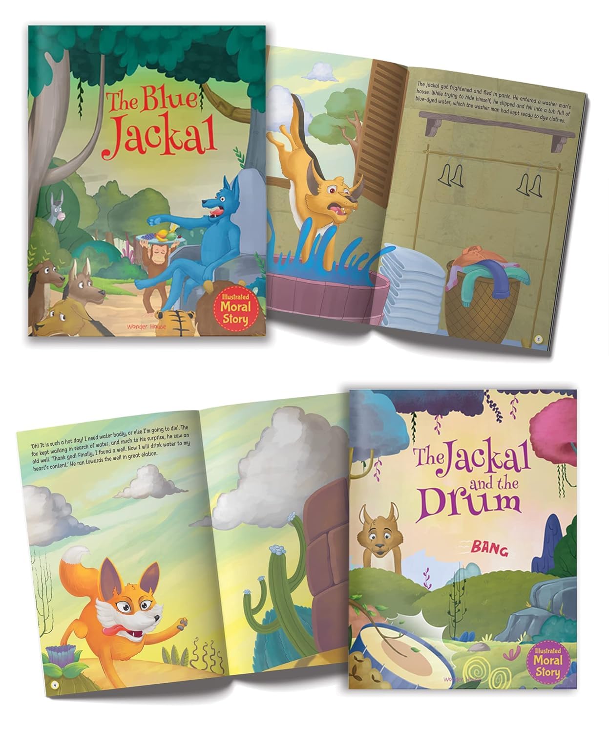 Wonder House Books Moral Stories: Illustrated Paperback for Ages 4-8 3