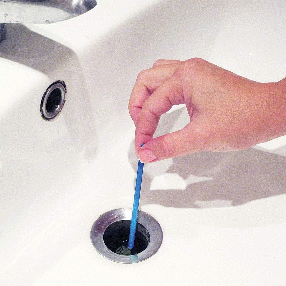 Ecozone Enzymatic Drain Sticks - Pack of 12 for Natural Drain Maintenance