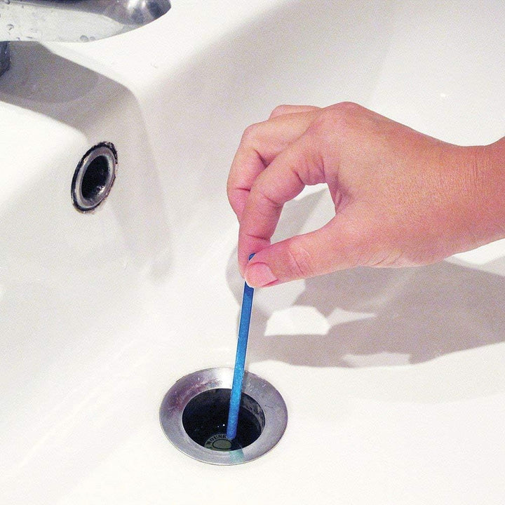 Ecozone Enzymatic Drain Sticks - Pack of 12 for Natural Drain Maintenance